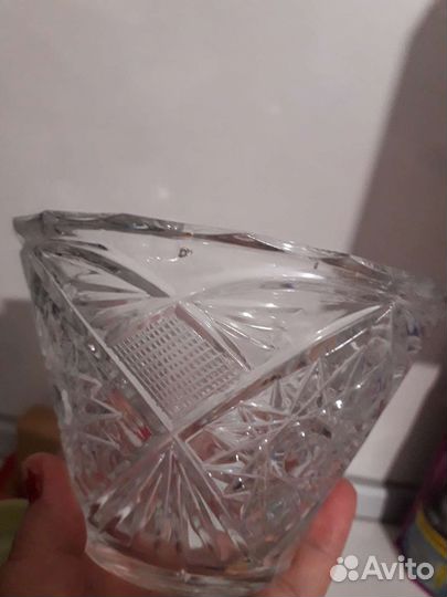 Ваза хрустальная СССР