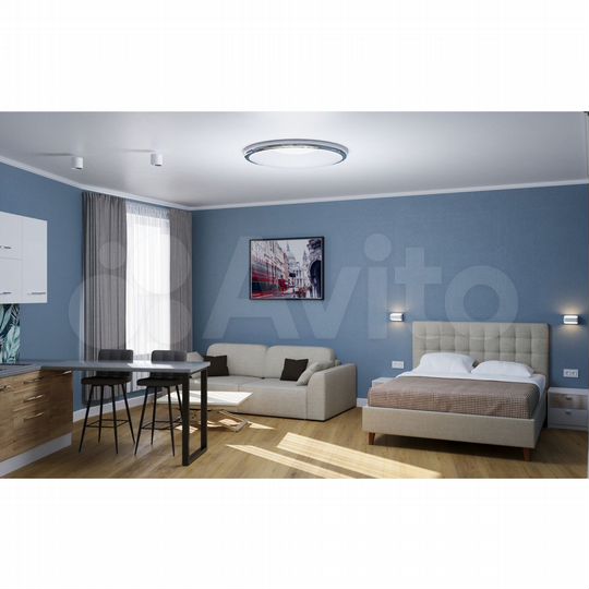 Квартира-студия, 41,3 м², 4/5 эт.
