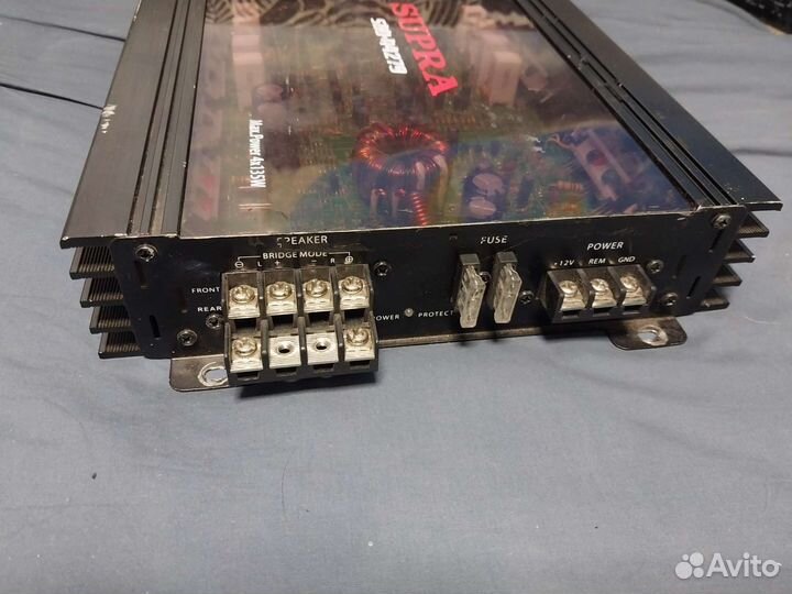 Автомобильный усилитель звука 4 канальный