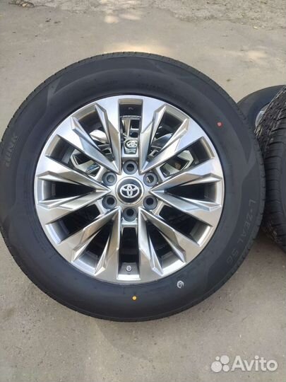 Летние шины диски колёса r20 на toyota lc 300