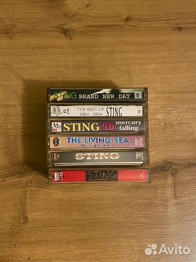 Аудиокассеты Sting