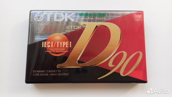 Аудиокассета TDK D 90