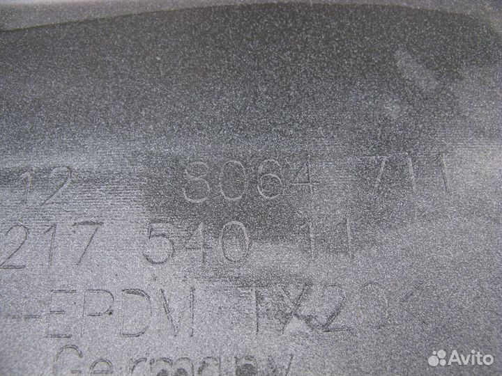 BMW 5 G30 M Sport бампер задний 2016+