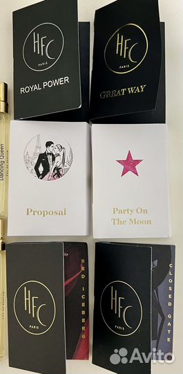 Фирменные миниатюры HFC, kajal, LV