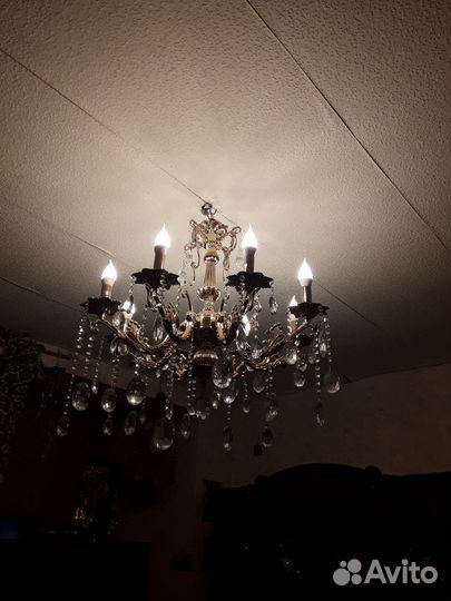 Люстра потолочная подвесная бу