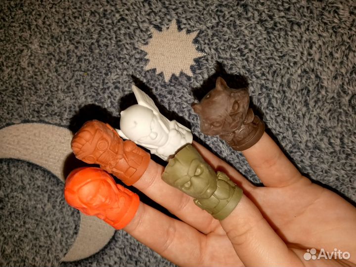 Ластики необычной формой