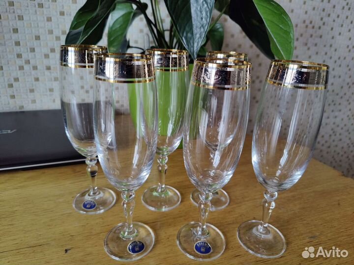 Bohemia бокалы 6 штук