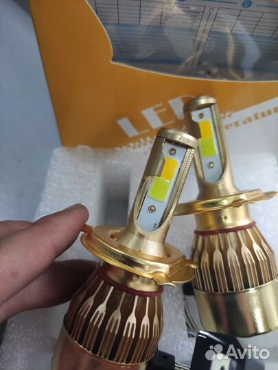 Светодиодные лампочки h4