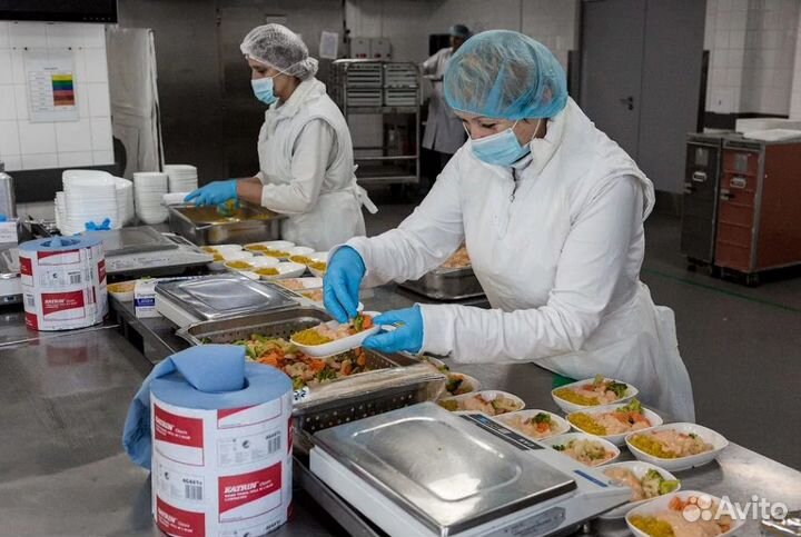 Сборщик обедов (вахта Домодедово с проживанием)