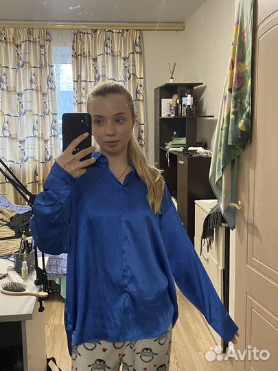 Атласная рубашка incity