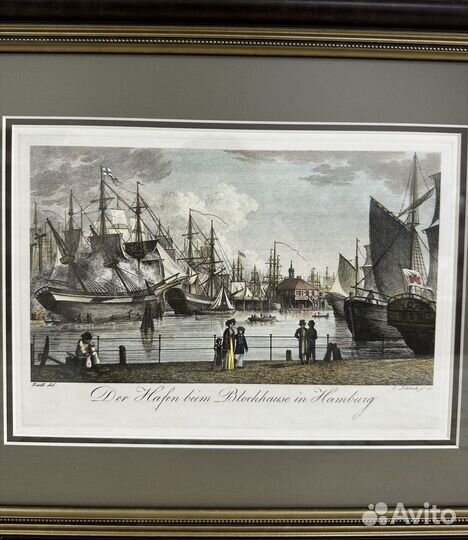 Старинная гравюра