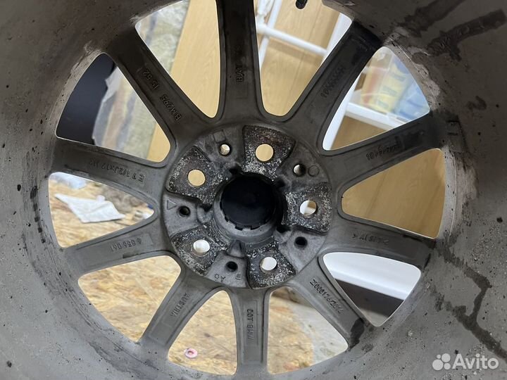 Диски r17 5x120 bmw оригинал и шины michelin