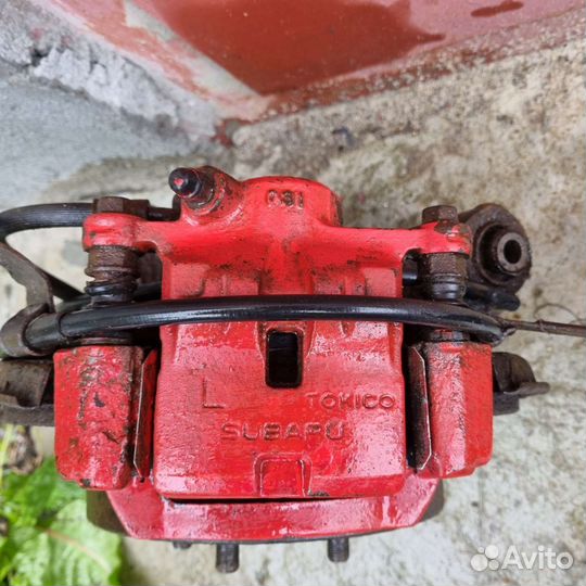 Тормоза на субару импреза