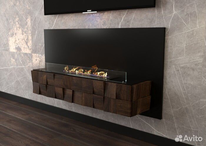 Биокамины навесные. Настенные, напольные Биокамины