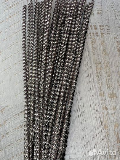 Гвоздевая металлическая лента - серебро