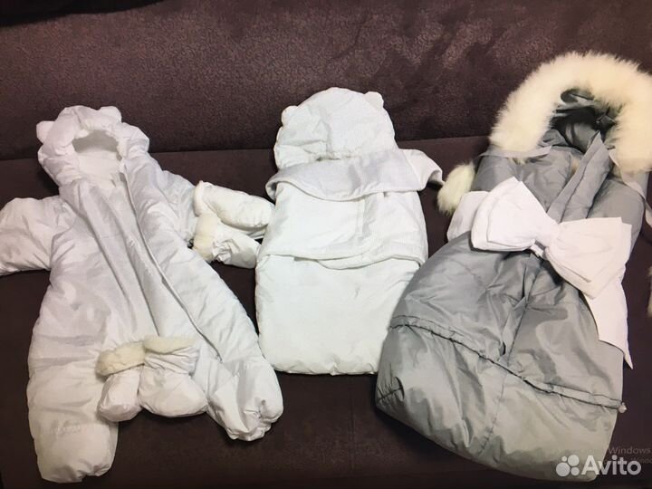 Комплект на выписку, весна осень зима