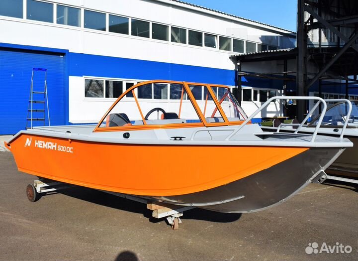 Новая моторная лодка Неман 500 DC NEW с завода