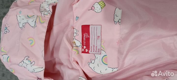 Куртка ветровка для девочки 116