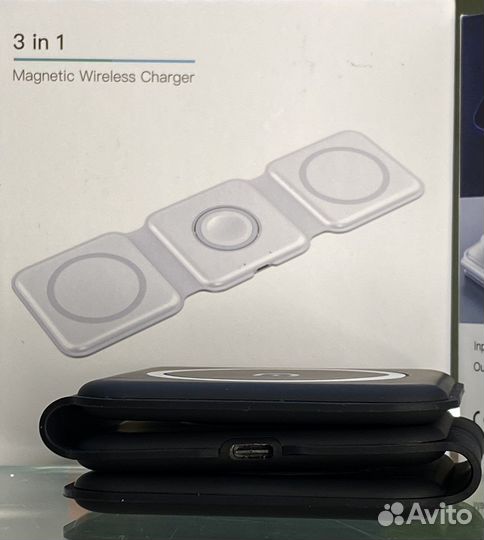 Беспроводная зарядка 3 в 1
