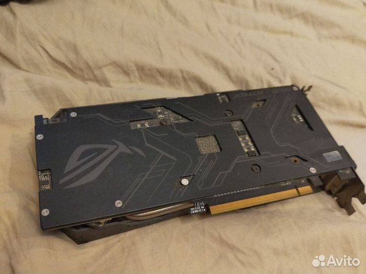 Видеокарта asus strix 1050ti 4 GB