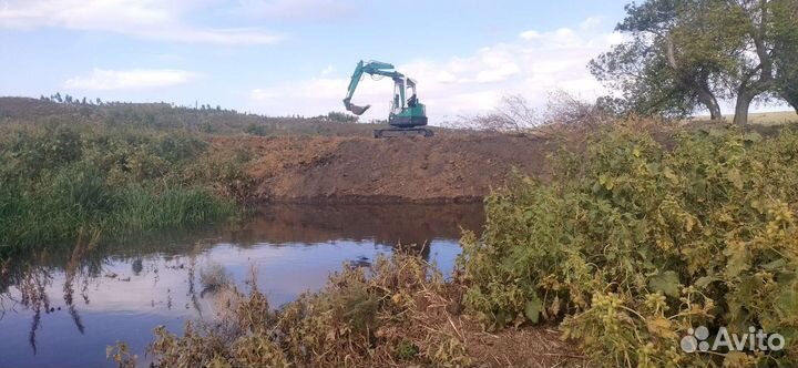 Услуги миниэкскаватора