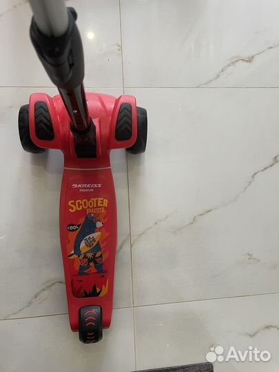 Самокат трехколесный Kreiss