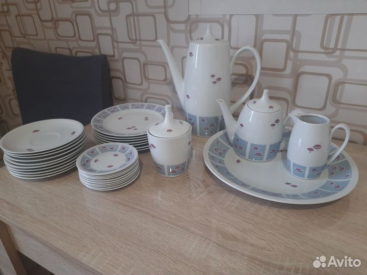 Сервиз Германия (кофейный). антиквариат, 50-е годы