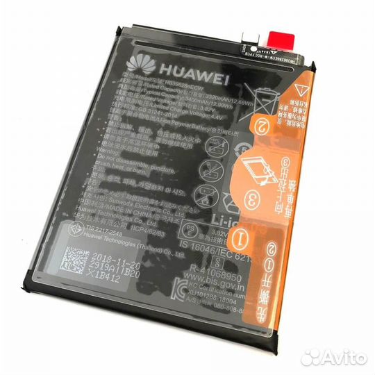 АКБ для huawei honor 10x lite/p smart(2021)