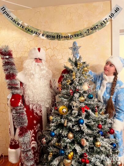 Дед Мороз и Снегурочка, шоу новогодняя сказка