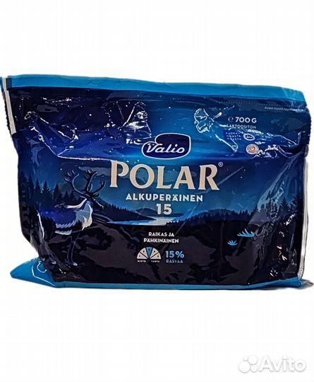 Финский сыр polar полар 15%