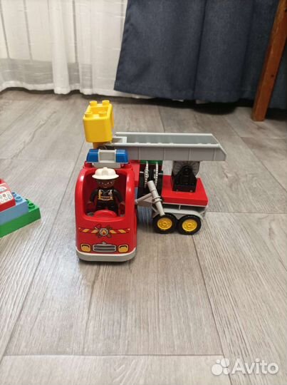 Машина пожарная лего дупло