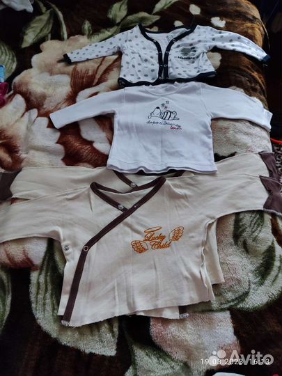 Детские вещи пакетом на девочку от 0 до года