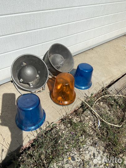 Мигалки и сирена