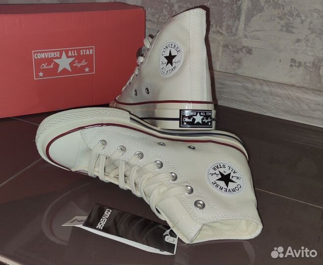 Кеды Converse Chuck 70 Beige/White