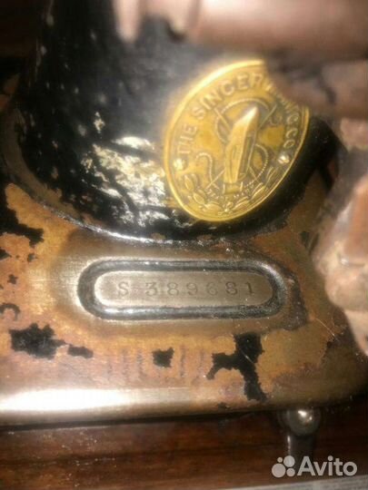 Швейная машина Singer 1906 г. в