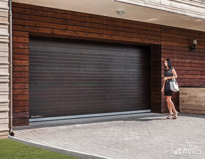 Автоматические гаражные секционные ворота