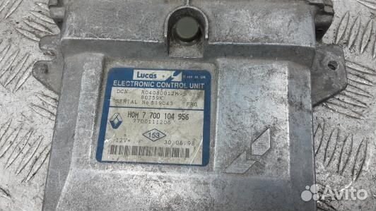 Блок управления renault kangoo 1 (35G31NC01)
