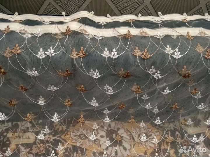 Тюль из органзы + доставка