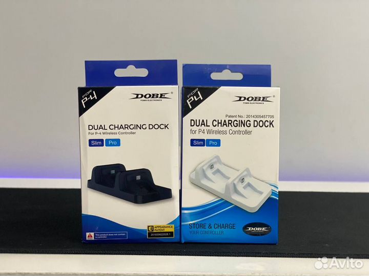 Зарядная станция для геймпадов dualshock 4