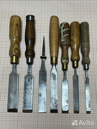 Старинные стамески. Англия