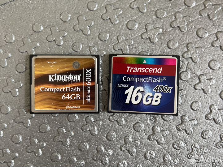 Compact flash 16 и 64 gb