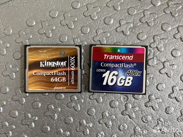 Compact flash 16 и 64 gb