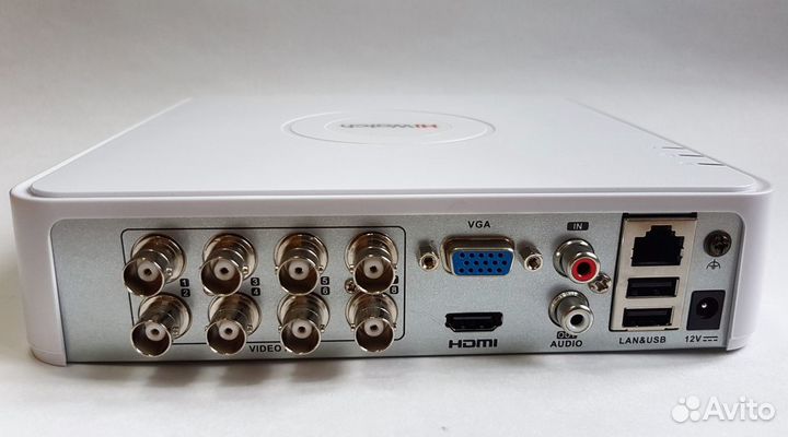 Видеонаблюдение Комплект 8 камер 1Mp HiWatch