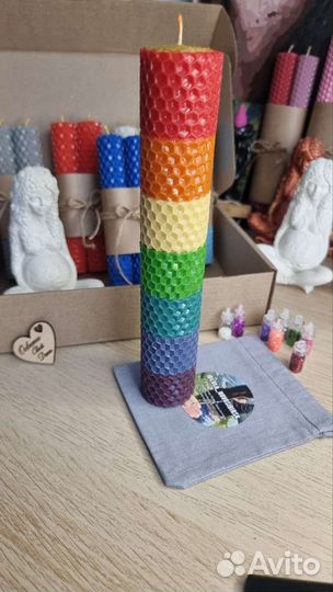 Чакровая свеча, вощина