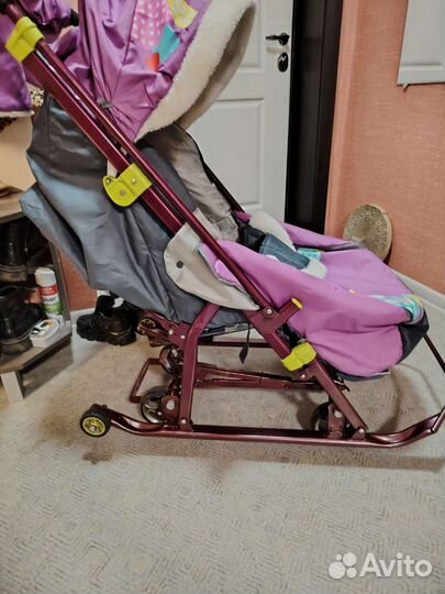 Коляска санки