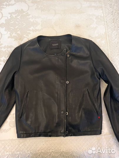 Кожаная куртка skotch & soda