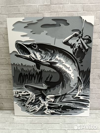 Многослойное панно