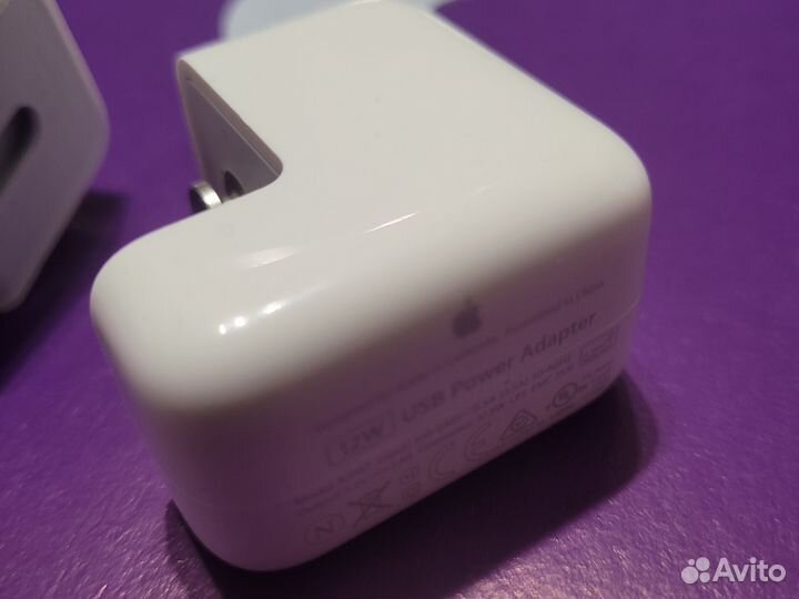 Блок питания APL 12W USB для Айфон белый