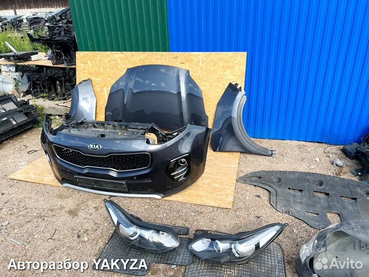 Ноускат Kia Sportage 4 2015-2018 морда в сборе