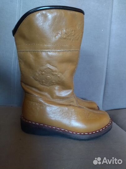 Сапоги женские 36 размер натуральная кожа